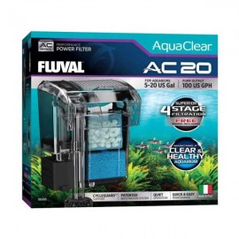 Fluval AC20 Askı Filtre 18-76 L/h (Yeni Model)