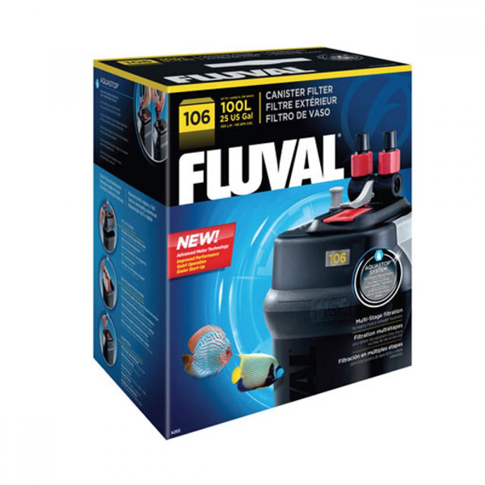 Fluval 106 Dış Filtre 550 L/H