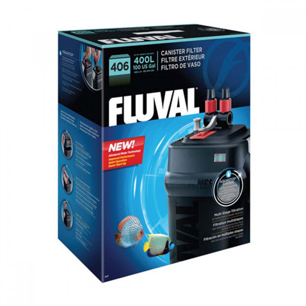Fluval 406 Dış Filtre 1450 L/H